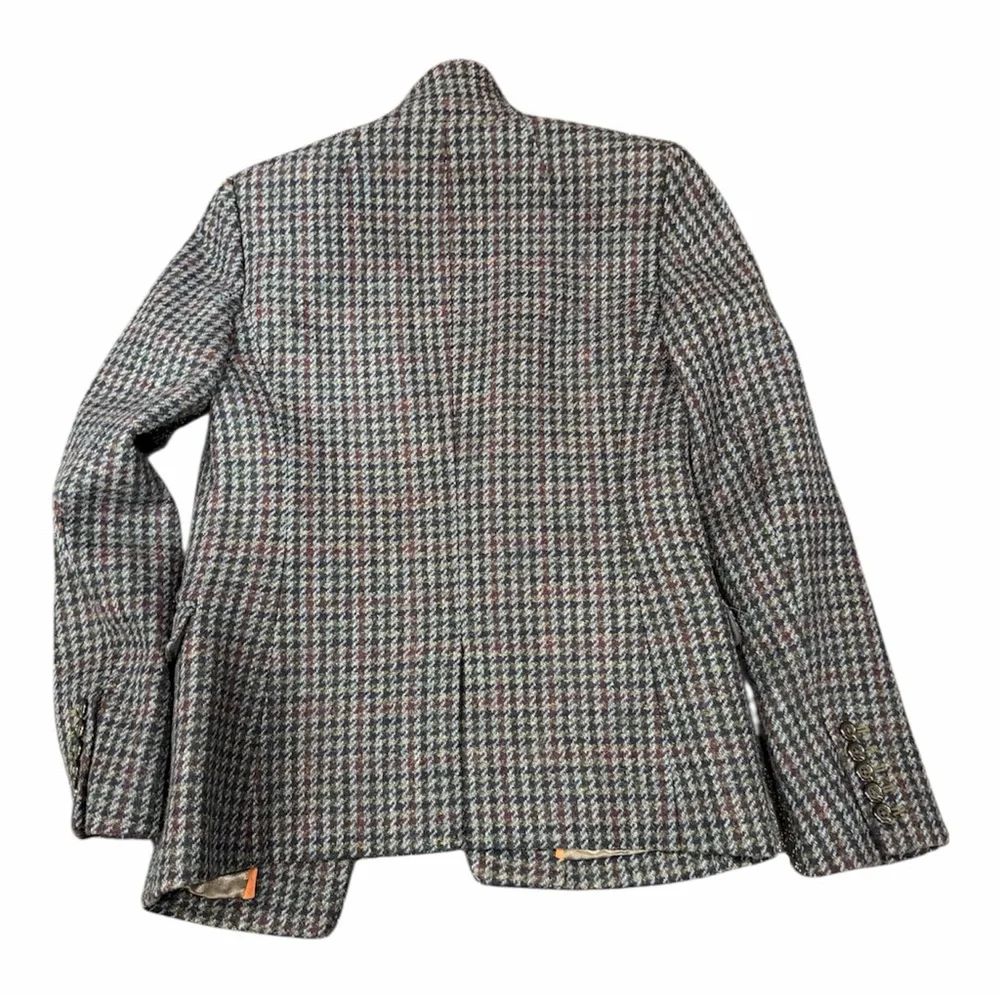 J. Crew Women's Houndstooth Blazer 100% Wool - Picture 8 of 8